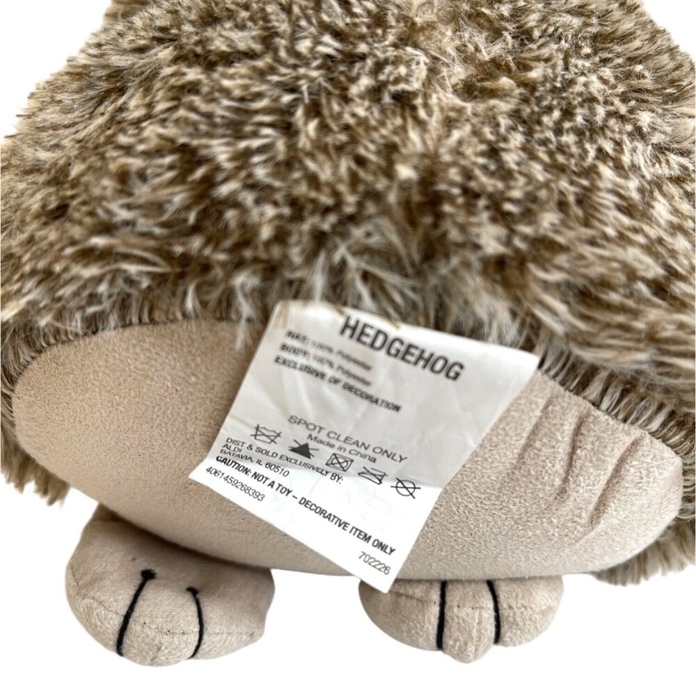 Merry Moments Holiday Christmas 18" Hedgehog Gnome Plush Toy Winter Tree GIFT - Picture 9 of 10